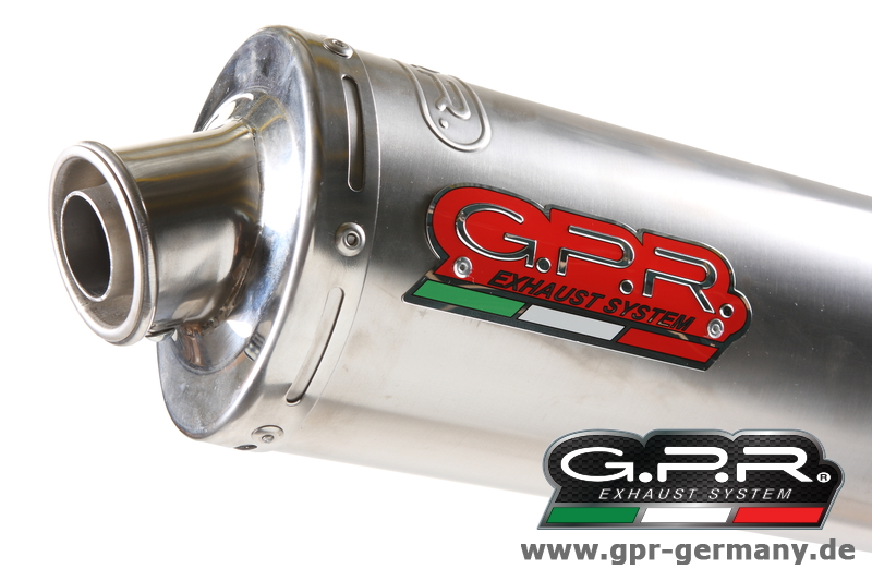 GPR INOX TONDO / ROUND HONDA CBR 900 RR Fireblade 929-954 2000/03 BOLT-ON